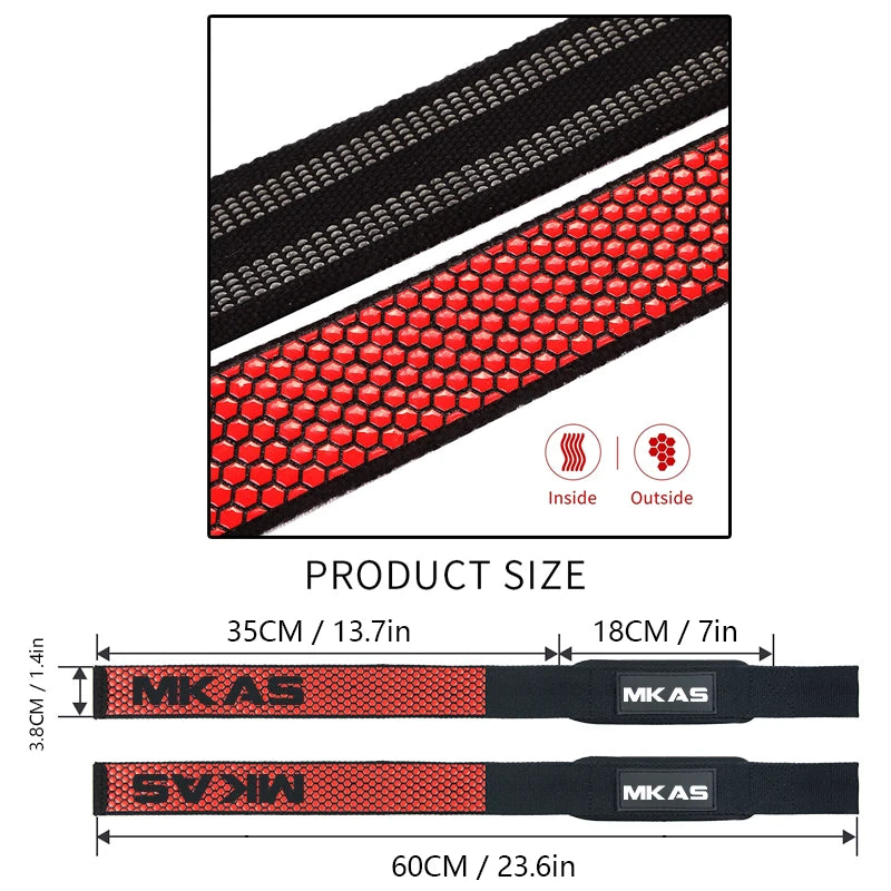 MKAS Weight lifting wrist straps