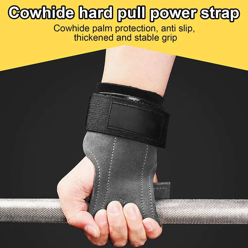 Hooks Straps PVC Deadlift Gloves