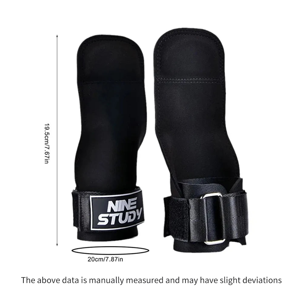 Gym Gloves Grips Anti-Skid Wrist Straps