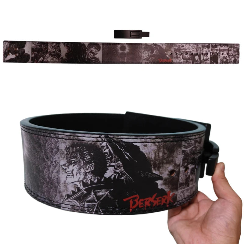 Weight Lifting Belt W/ Lever Buckle 10MM Thick 10CM Wide